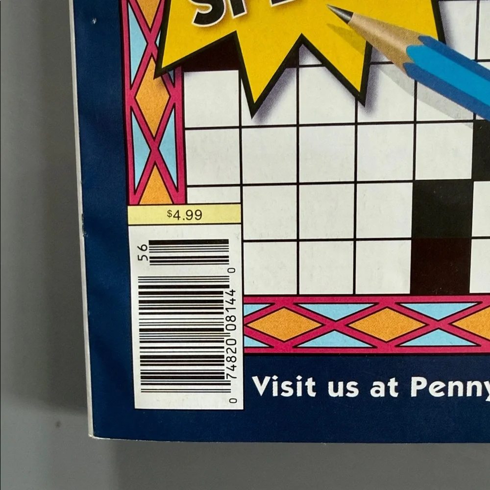 Good Time Crosswords Puzzle Book Set - Blue, Cream, Purple - Picture 3 of 16